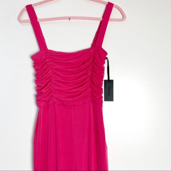 NWT h:ours Rayne Jumpsuit in Pink - Picture 5 of 8